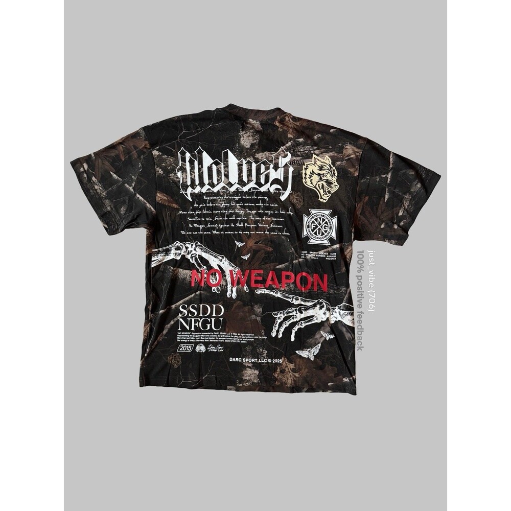 Darc Sport Creator Premium Camo Tee Men’s Medium NWT